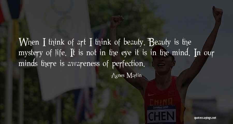 Mystery Of Beauty Quotes By Agnes Martin Mystery Of Beauty Quotes By Agnes Martin