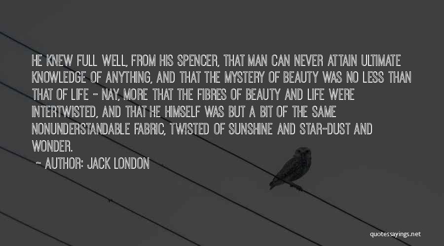 Mystery Of Beauty Quotes By Jack London