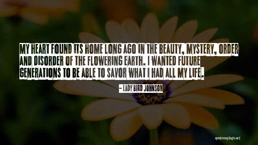 Mystery Of Beauty Quotes By Lady Bird Johnson Mystery Of Beauty Quotes By Lady Bird Johnson