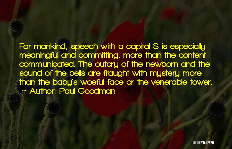 Mystery Of Capital Quotes By Paul Goodman