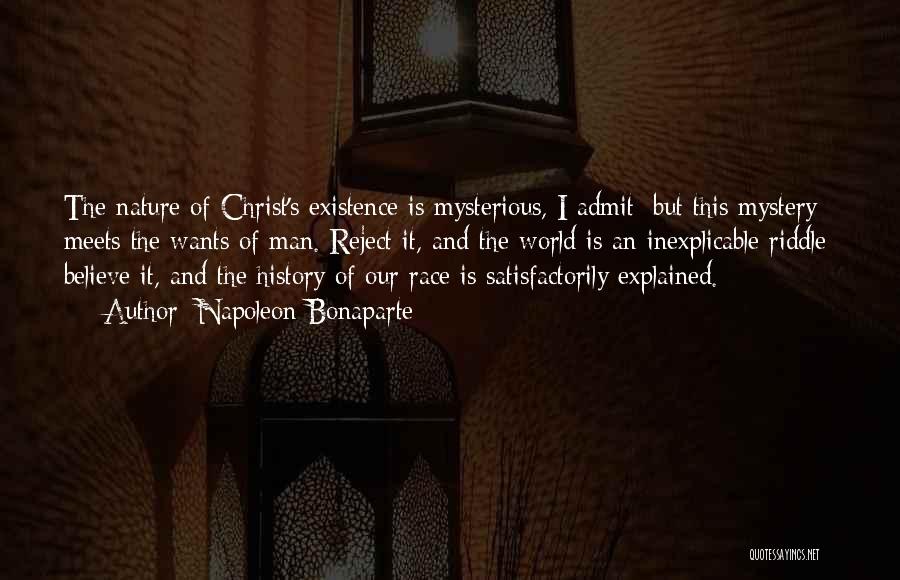 Mystery Of Christ Quotes By Napoleon Bonaparte