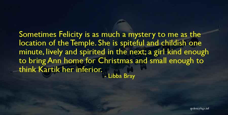 Mystery Of Christmas Quotes By Libba Bray