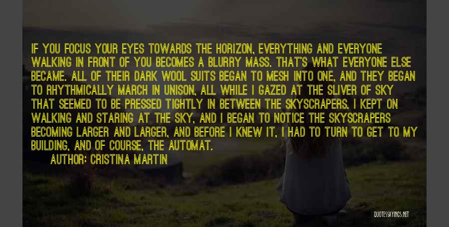 Mystery Of Eyes Quotes By Cristina Martin