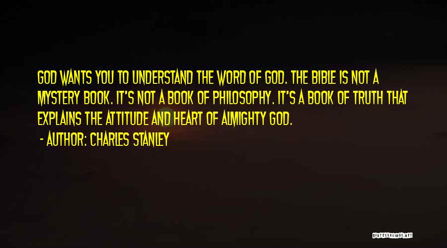 Mystery Of God Bible Quotes By Charles Stanley