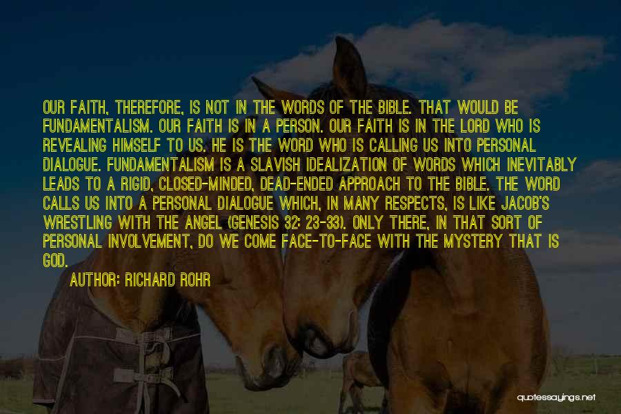 Mystery Of God Bible Quotes By Richard Rohr