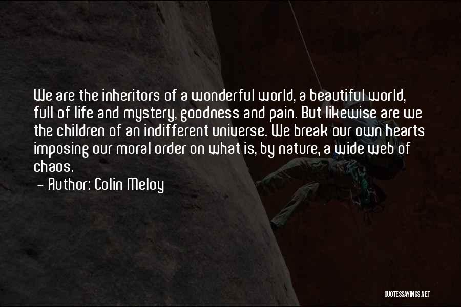Mystery Of Nature Quotes By Colin Meloy