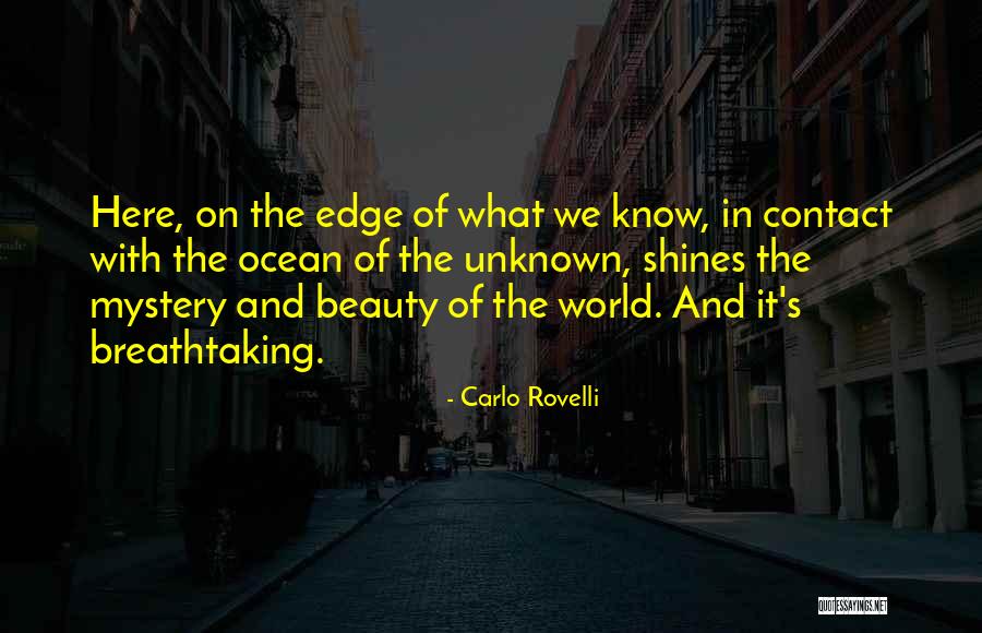 Mystery Of The Ocean Quotes By Carlo Rovelli Mystery Of The Ocean Quotes By Carlo Rovelli