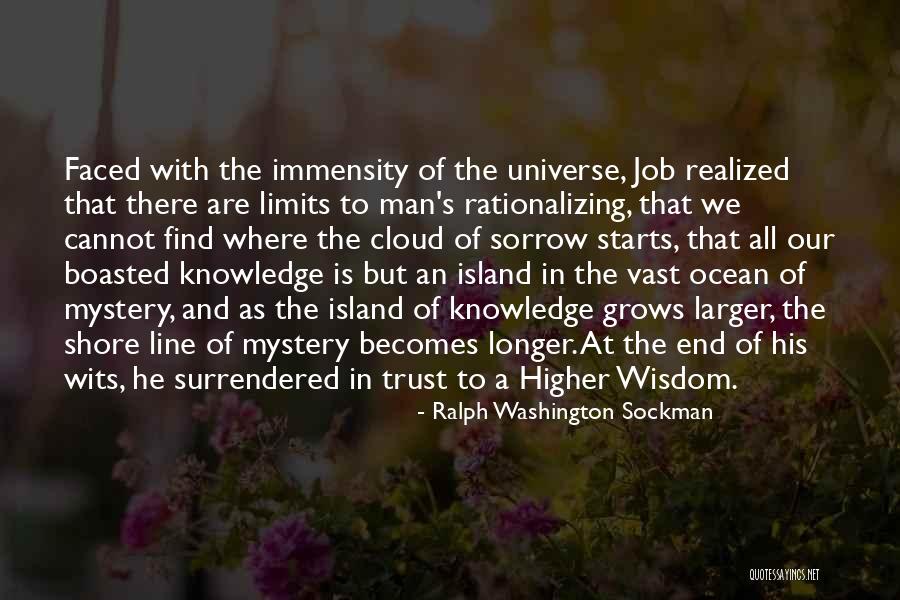 Mystery Of The Ocean Quotes By Ralph Washington Sockman Mystery Of The Ocean Quotes By Ralph Washington Sockman