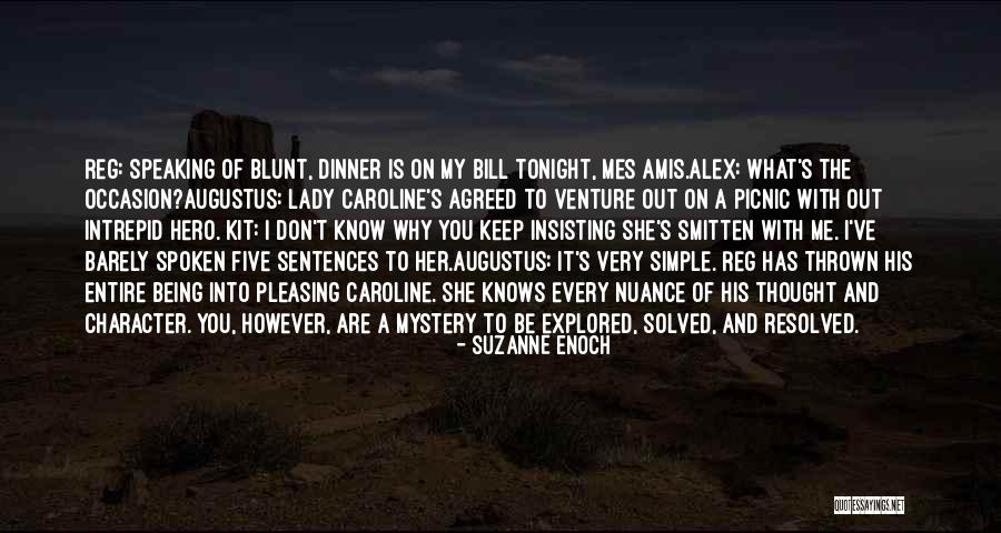 Mystery Solved Quotes By Suzanne Enoch Mystery Solved Quotes By Suzanne Enoch