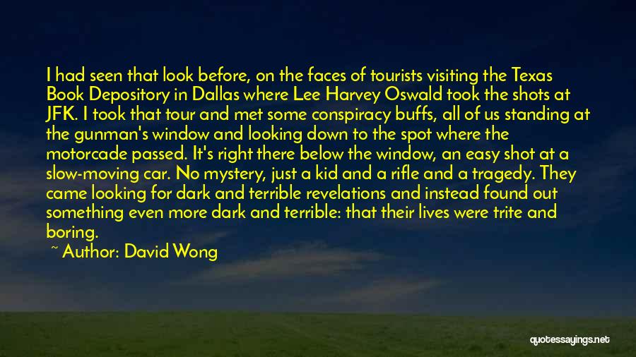 Mystery Spot Quotes By David Wong