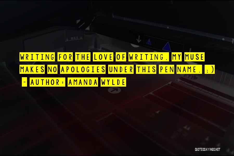 Mystery Writing Quotes By Amanda Wylde