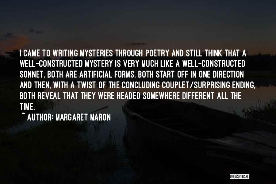 Mystery Writing Quotes By Margaret Maron