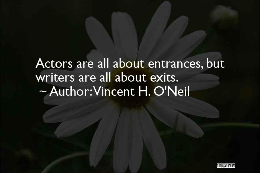 Mystery Writing Quotes By Vincent H. O'Neil