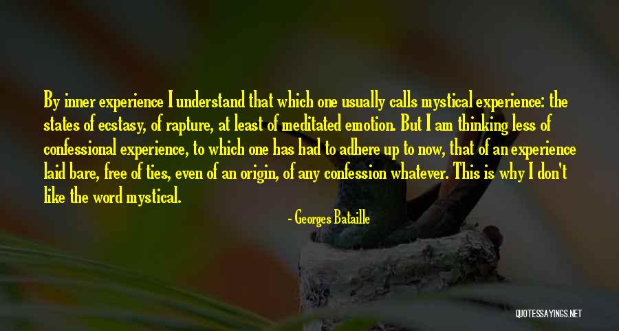 Mystical Experience Quotes By Georges Bataille Mystical Experience Quotes By Georges Bataille