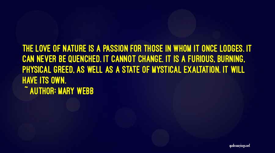 Mystical Love Quotes By Mary Webb