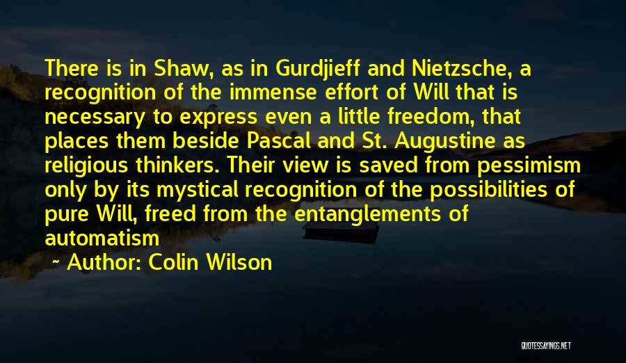 Mystical Places Quotes By Colin Wilson
