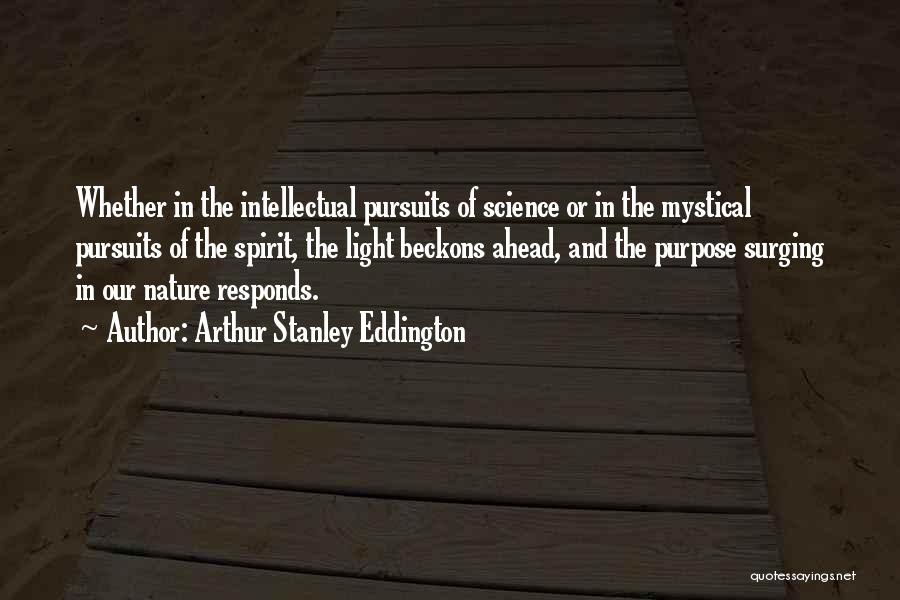 Mystical Quotes By Arthur Stanley Eddington