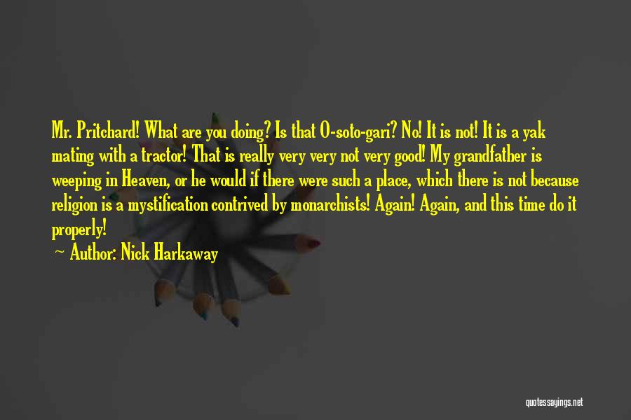 Mystification Quotes By Nick Harkaway