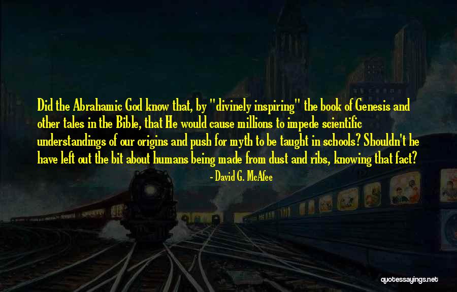 Myth And Knowing Quotes By David G. McAfee Myth And Knowing Quotes By David G. McAfee