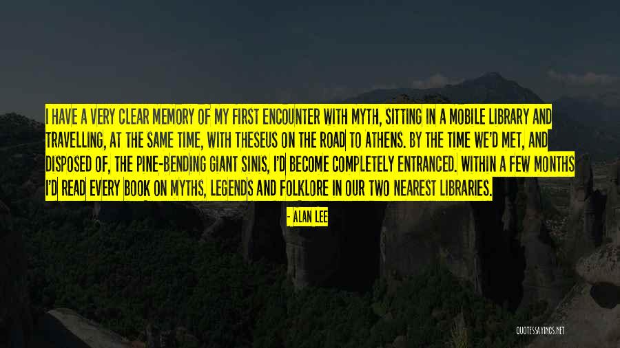 Myth Theseus Quotes By Alan Lee Myth Theseus Quotes By Alan Lee