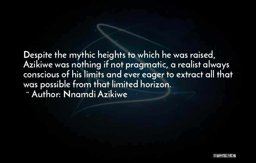 Mythic Quotes By Nnamdi Azikiwe