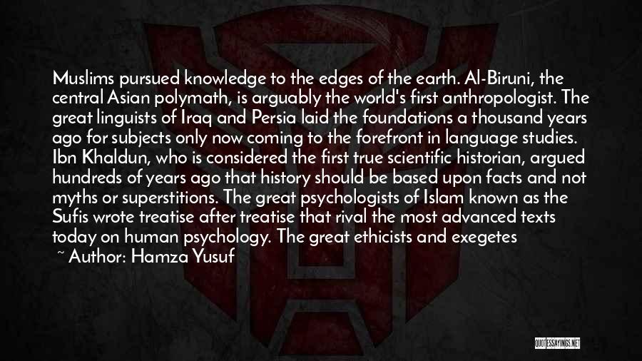 Myths And Facts Quotes By Hamza Yusuf