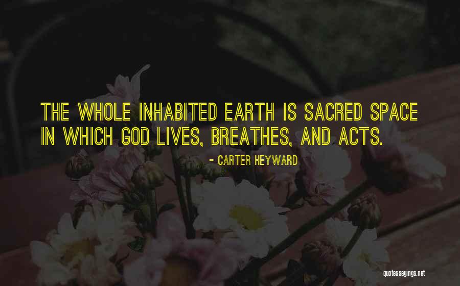N Gr Words Quotes By Carter Heyward