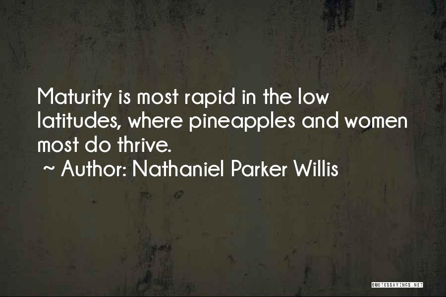 N P Willis Quotes By Nathaniel Parker Willis