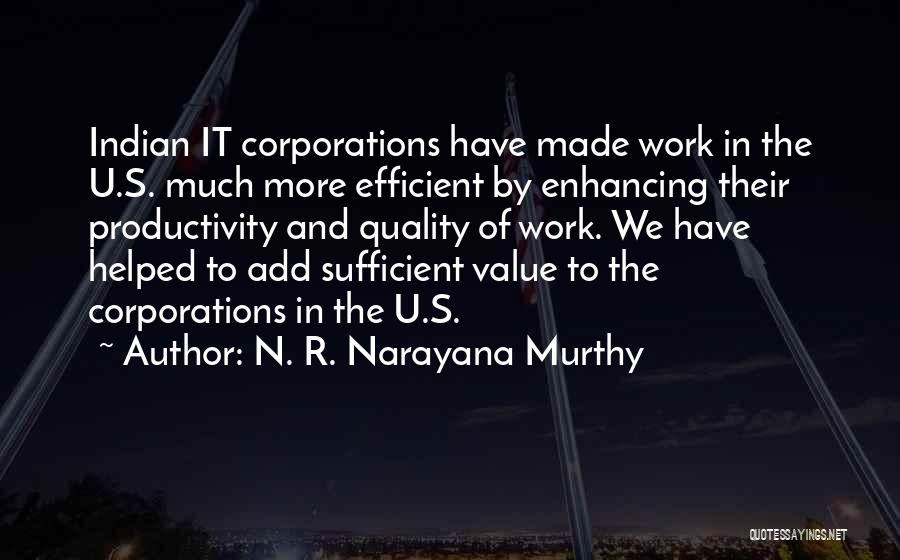 N. R. Narayana Murthy Quotes 1884454