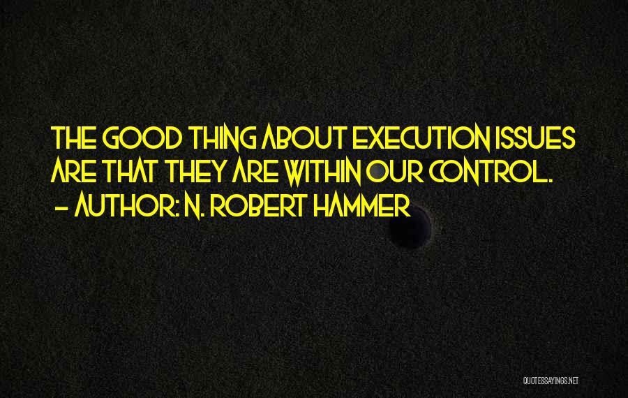 N. Robert Hammer Quotes 844357