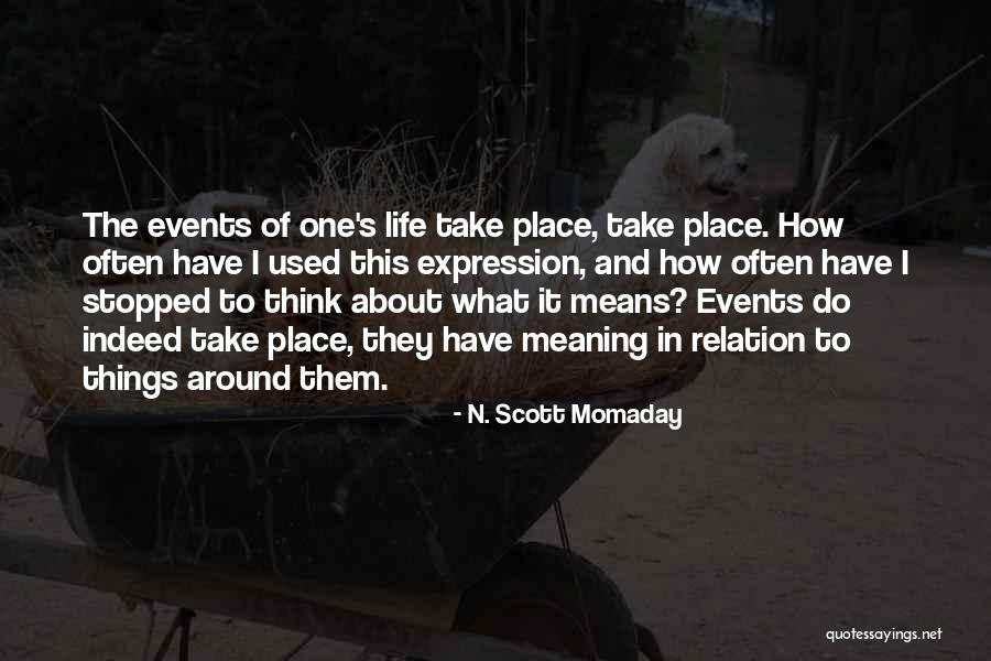 N. Scott Momaday Quotes 1077087