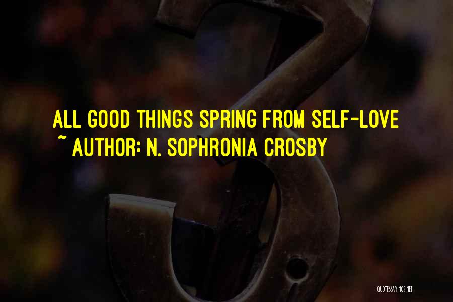 N. Sophronia Crosby Quotes 501392