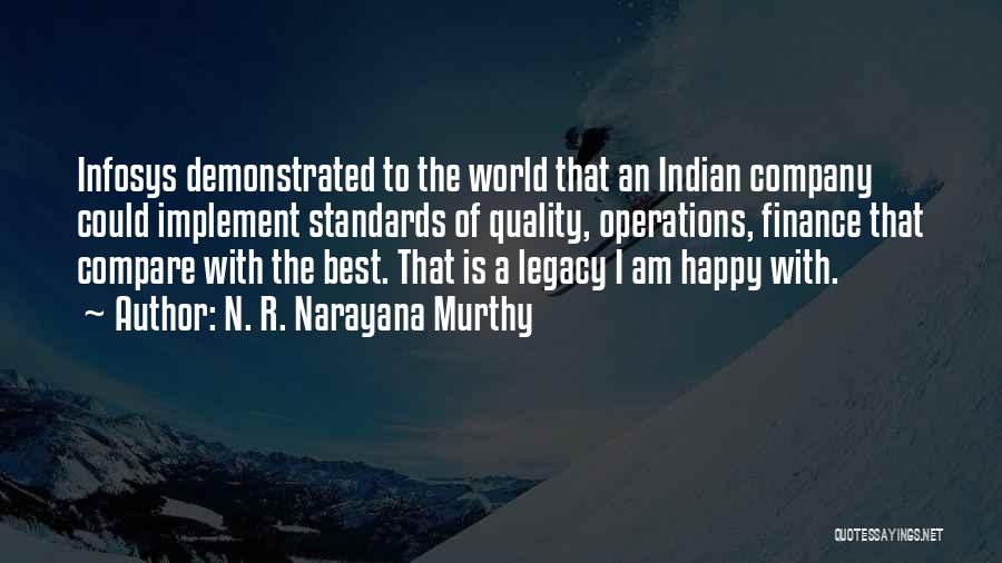 N.w.a Best Quotes By N. R. Narayana Murthy