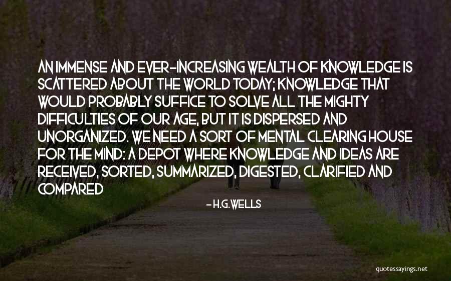 N W L Depot Quotes By H.G.Wells N W L Depot Quotes By H.G.Wells