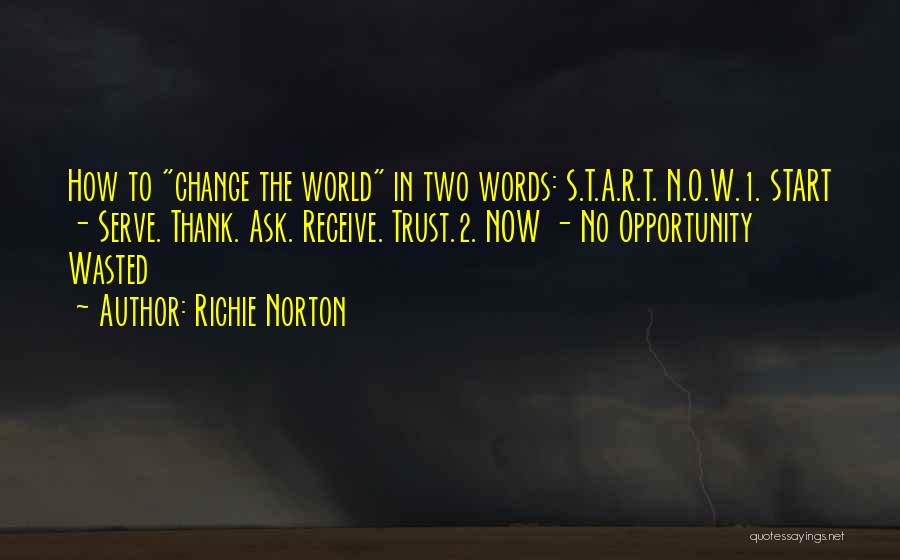 N.w.t.s Quotes By Richie Norton