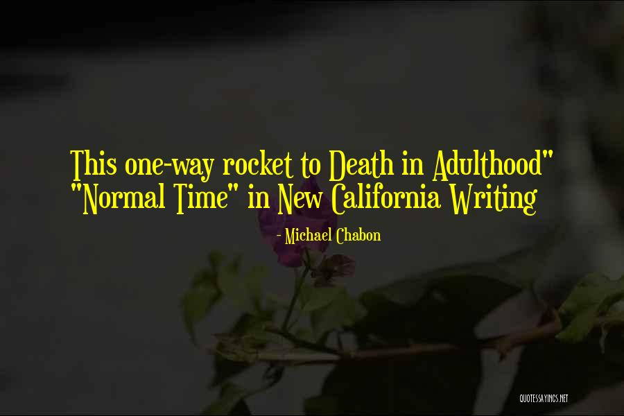 Na Big Book Quotes By Michael Chabon