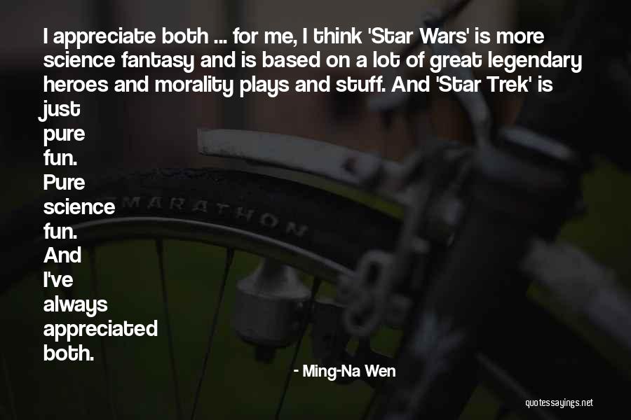 Na Fantasy Quotes By Ming-Na Wen Na Fantasy Quotes By Ming-Na Wen