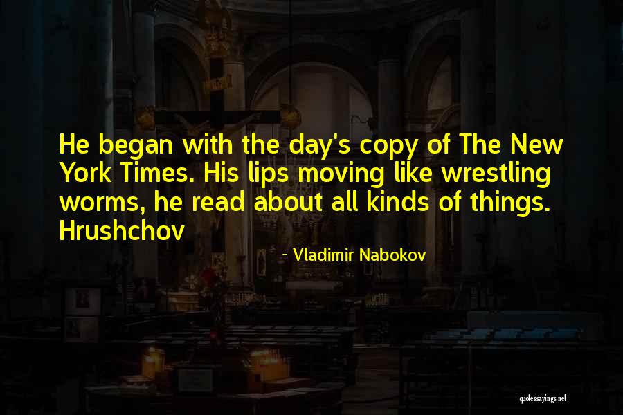 Nabokov Quotes By Vladimir Nabokov