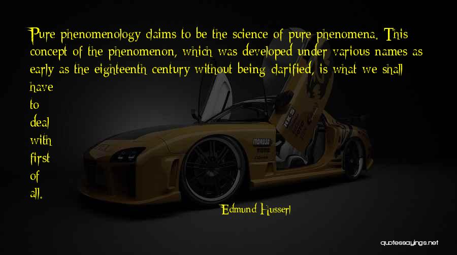 Nacken Class Quotes By Edmund Husserl Nacken Class Quotes By Edmund Husserl