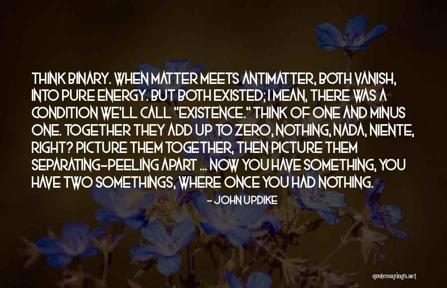 Nada Quotes By John Updike Nada Quotes By John Updike