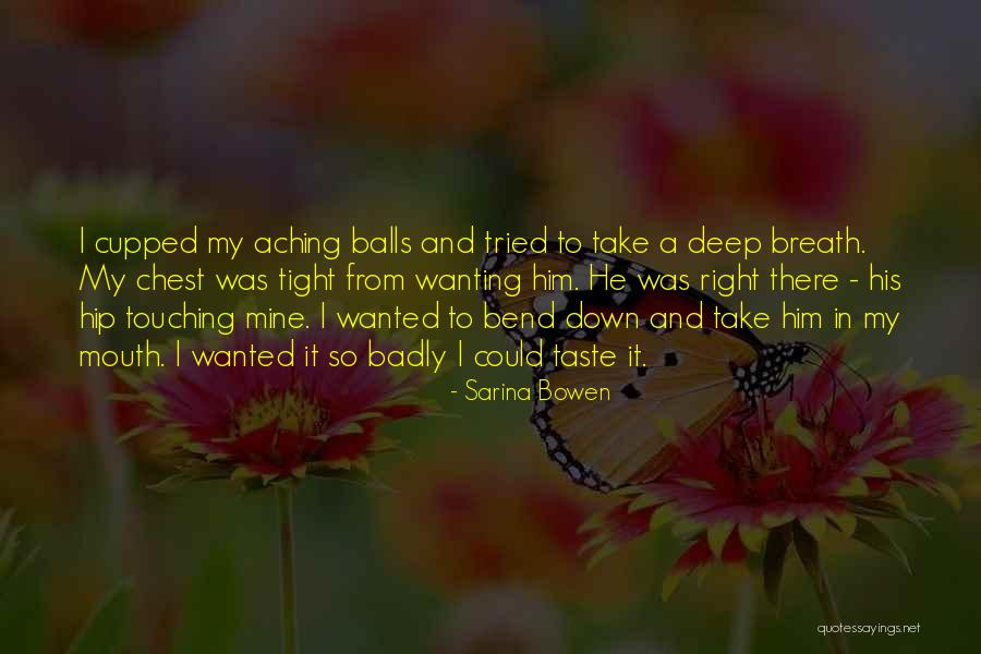 Nadadores Swim Quotes By Sarina Bowen