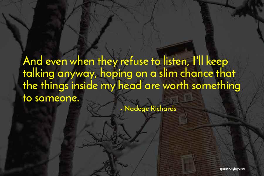 Nadege Richards Quotes 1897901 Nadege Richards Quotes 1897901