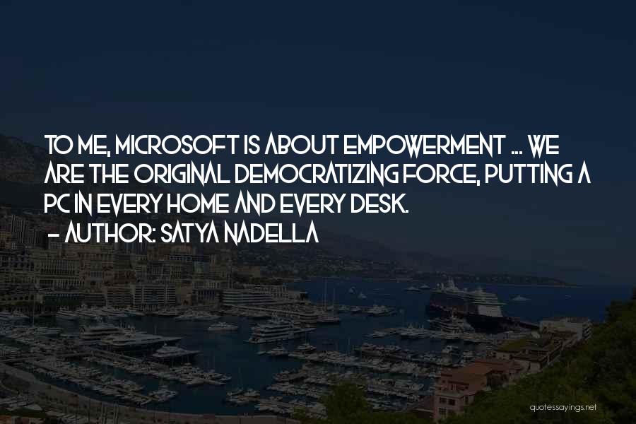 Nadella Quotes By Satya Nadella