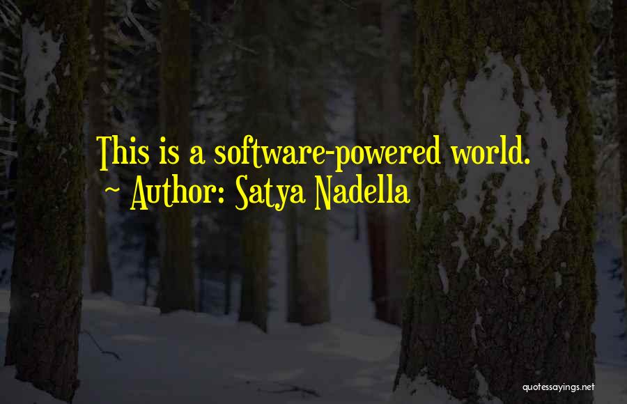 Nadella Quotes By Satya Nadella