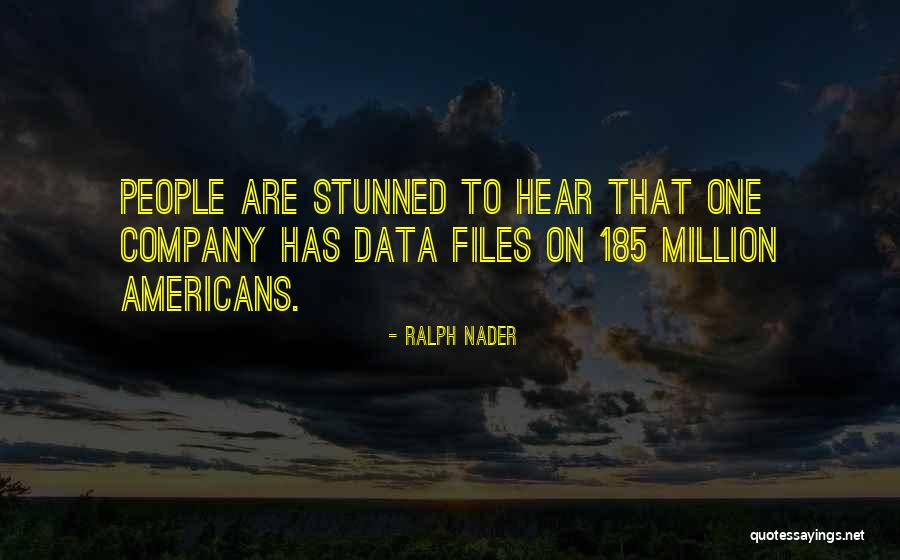 Nader Quotes By Ralph Nader
