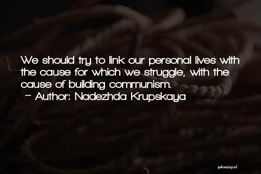 Nadezhda Krupskaya Quotes 1877196