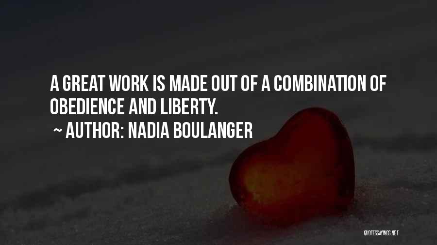 Nadia Boulanger Quotes 1985853