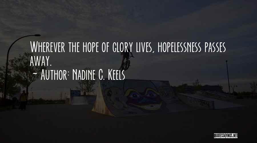 Nadine C. Keels Quotes 1061076