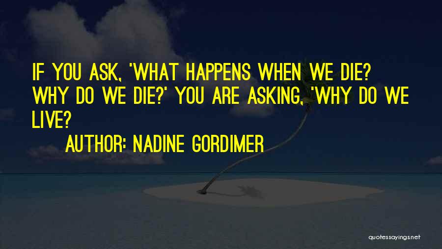 Nadine Gordimer Quotes 470826