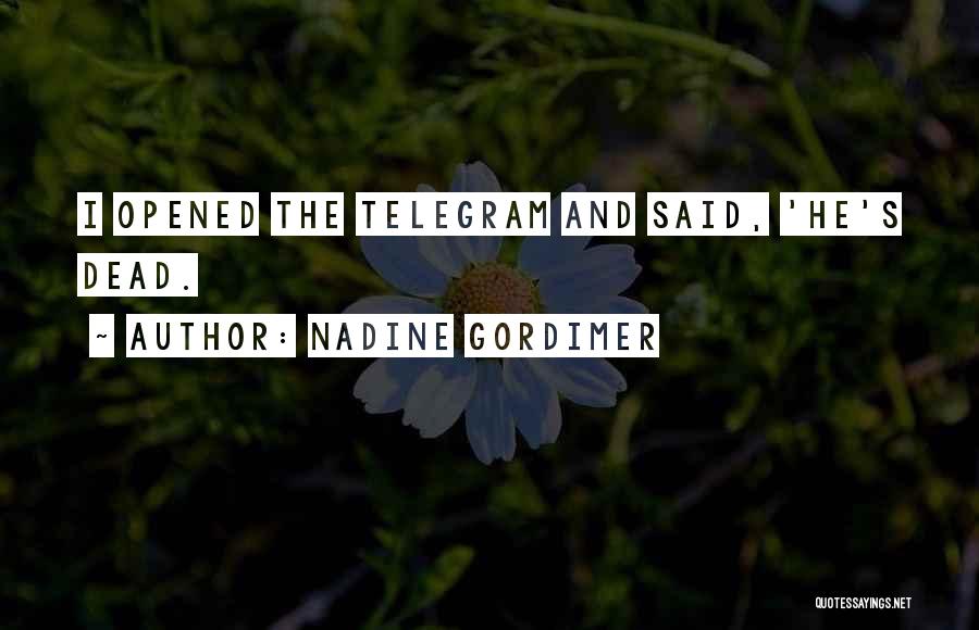 Nadine Gordimer Quotes 699233